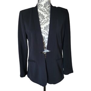 Rebecca Taylor open front black blazer size 4